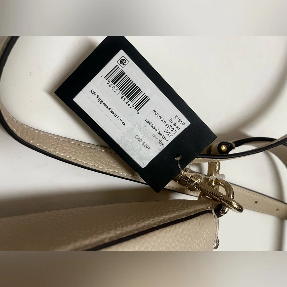 Kate Spade Shoulder/Handheld Beige Leather Bag - Picture 6 of 6